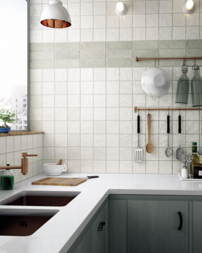 Плитка керамическая Equipe Mallorca White настенная 10х10
